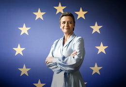 Titelbild: Margrethe Verstager, EU, Europa, Cover, Forbes DACH